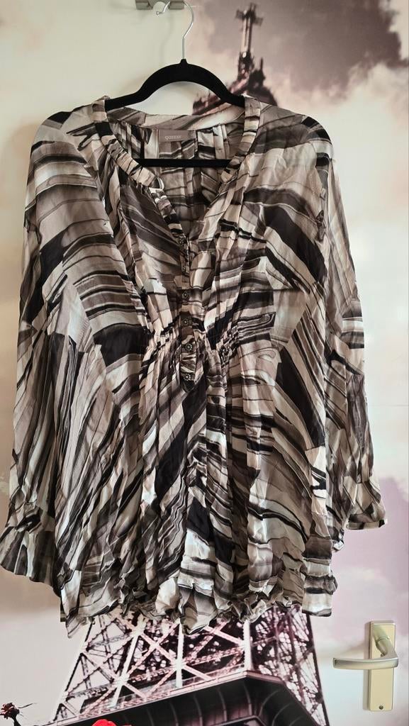 Gustav blouse maat 42 - vleermuismouwen, Kleding | Dames, Blouses en Tunieken, Zo goed als nieuw, Maat 42/44 (L), Ophalen of Verzenden