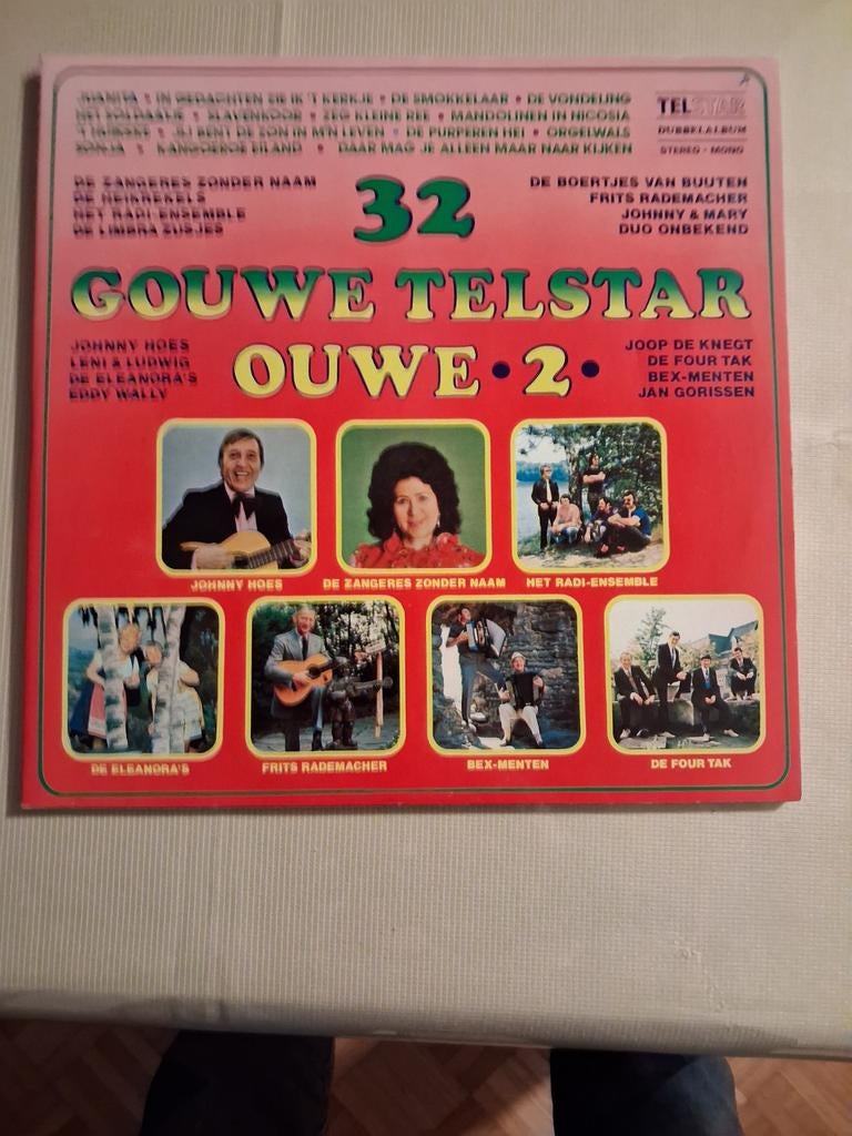 TELSTAR DUBBEL LP, Ophalen of Verzenden, Gebruikt, 12 inch, Levenslied of Smartlap