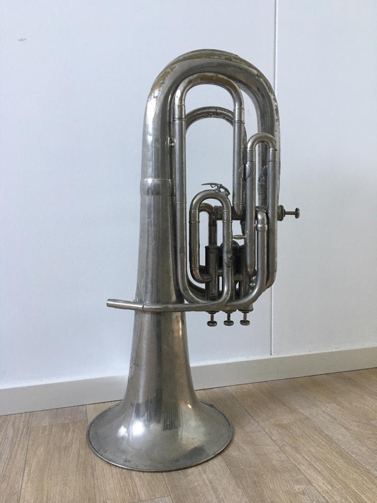 Antoine Courtois eufonium serienummer 975, Ophalen, Gebruikt, Euphonium of Tenortuba