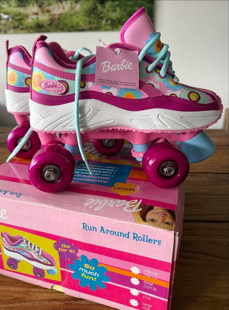 Barbie  Rolschaatsen - Maat verstelbaar, Ophalen of Verzenden, Verstelbaar, Nieuw, Kinderen