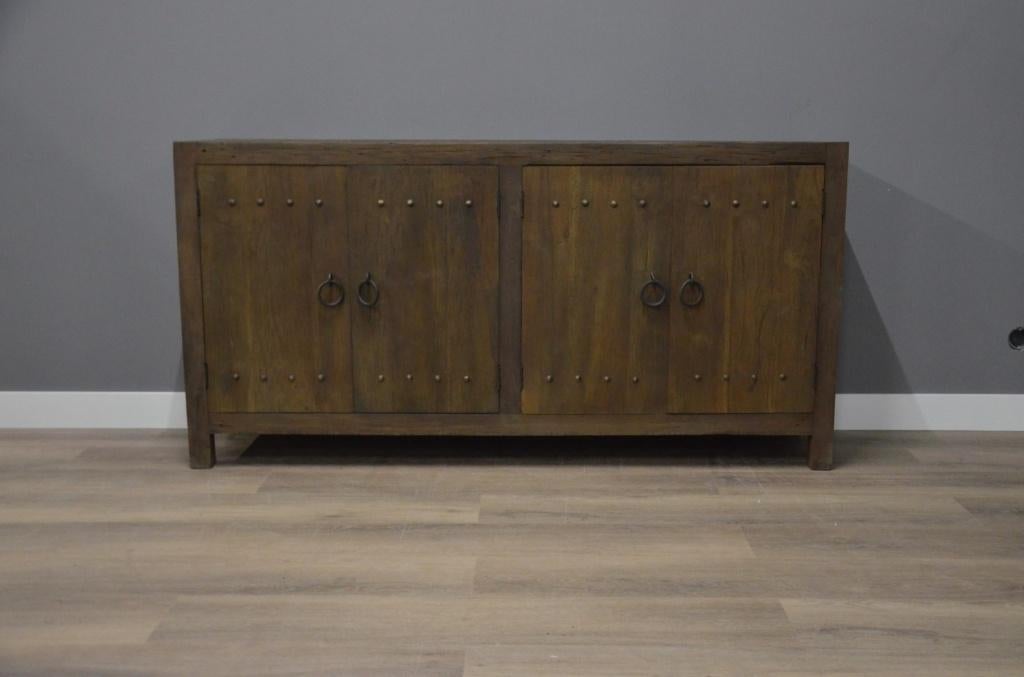 Robuust dressoir teak 180 cm, Ophalen, Nieuw