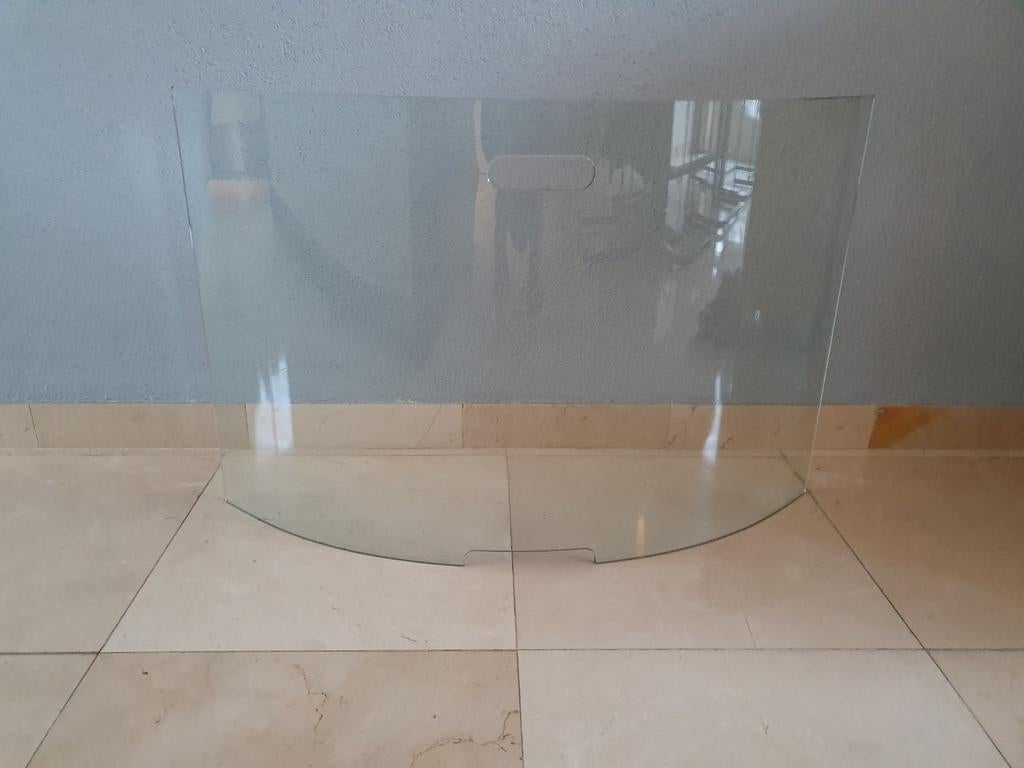 Glazen haardscherm - 50x75cm, Ophalen, Gebruikt, Overige soorten