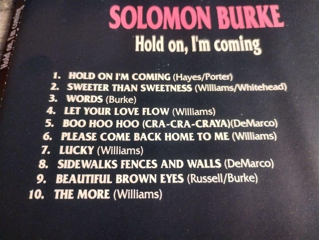 Solomon Burke - Hold On, I'm Coming, Ophalen of Verzenden, Zo goed als nieuw