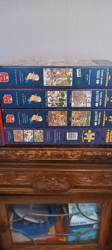 Jan van Haasteren., Ophalen, Zo goed als nieuw