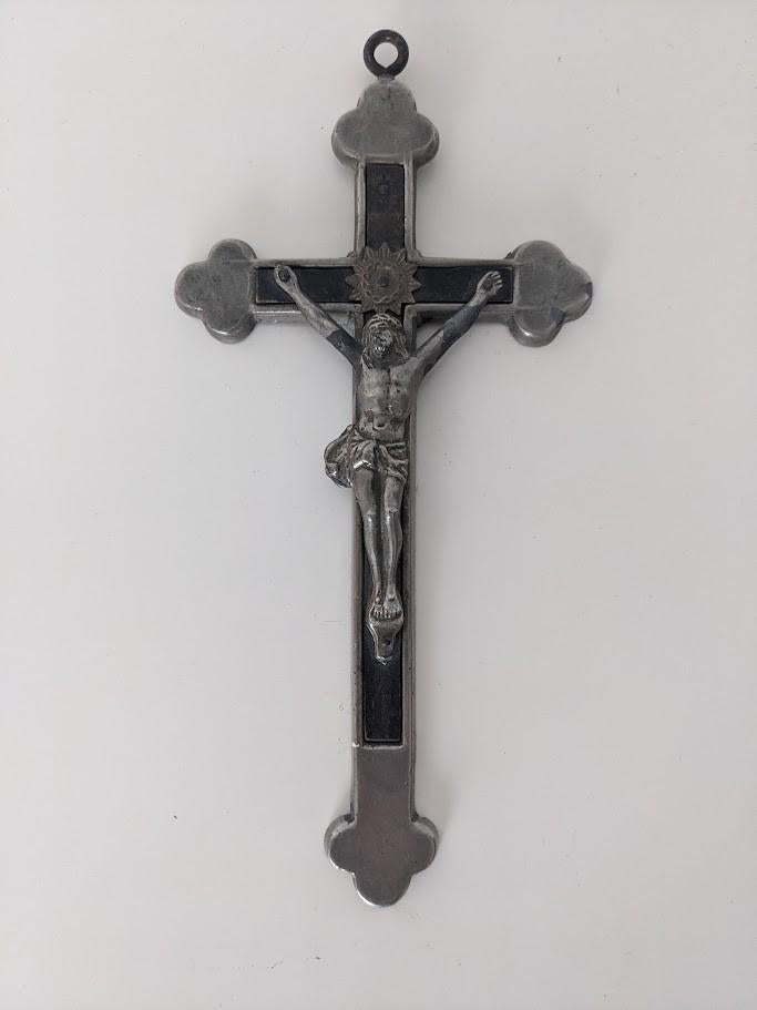 Antiek kruis, crucifix, Jezus, Christus, kruisbeeld, Ophalen of Verzenden
