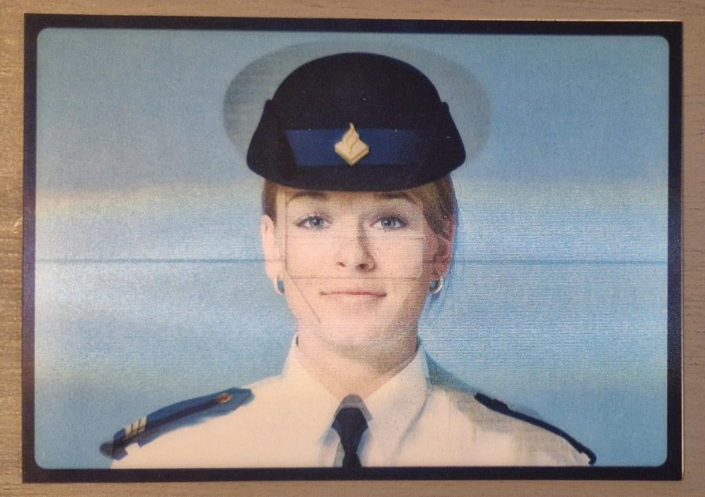 3D Politie Boomerang Ansichtkaart, Verzenden, 1980 tot heden, Ongelopen, Overige thema's