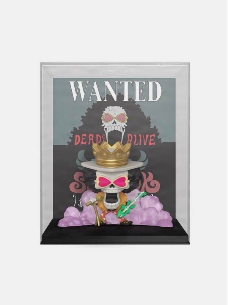 Funko Pop! Game Cover: One Piece - Brook - Wanted Exclusief, Kinderen en Baby's, Ophalen of Verzenden, Nieuw