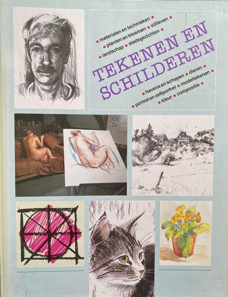 Tekenen en Schilderen Cursus Boek, Ophalen of Verzenden, Zo goed als nieuw, Overige onderwerpen