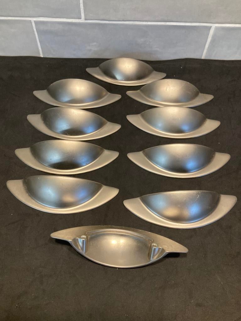 10 komgreepjes voor kast en lade (100226), Ophalen of Verzenden, Zo goed als nieuw