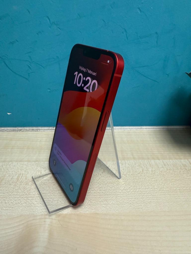 Apple iPhone 13 128GB Red - 2e hands - 100%, 128 GB, IPhone 13, Ophalen of Verzenden, Zo goed als nieuw