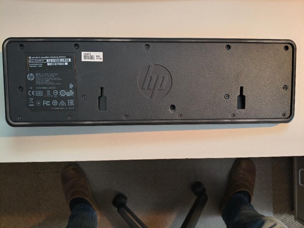 HP dockingstation, Computers en Software, Hp, Ophalen of Verzenden, Docking station, Gebruikt