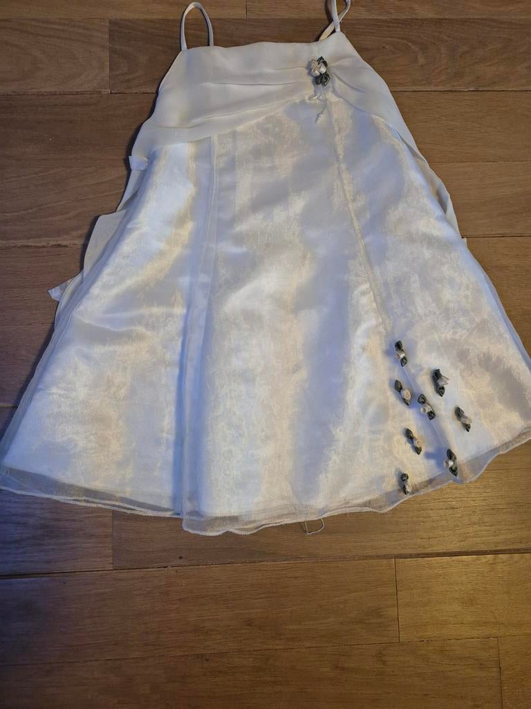 Verkleedjurk bruidsjurk maat 122, Ophalen of Verzenden, Zo goed als nieuw, Meisje, Jurk of Rok