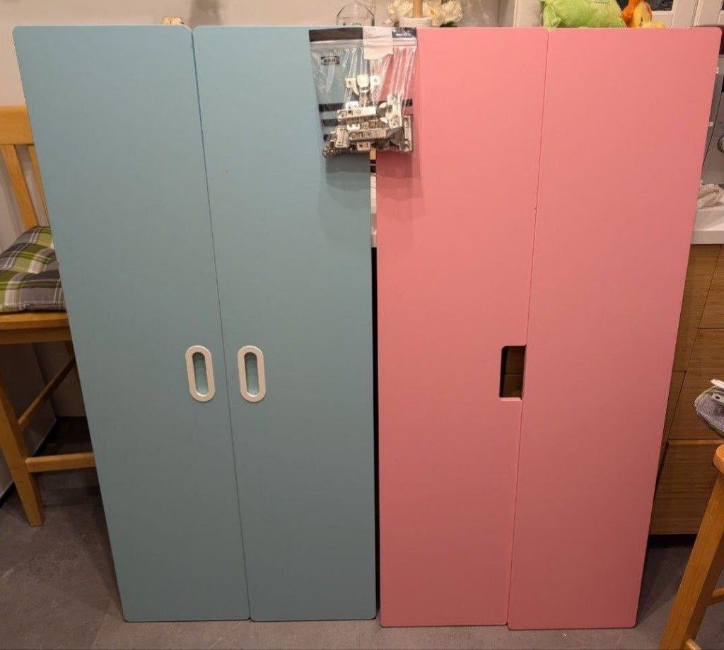 IKEA Stuva/Smatstad/platsa kledingkast deuren wh 60x128 cm, Huis en Inrichting, Kasten | Kledingkasten, Ophalen, Gebruikt, 100 tot 150 cm