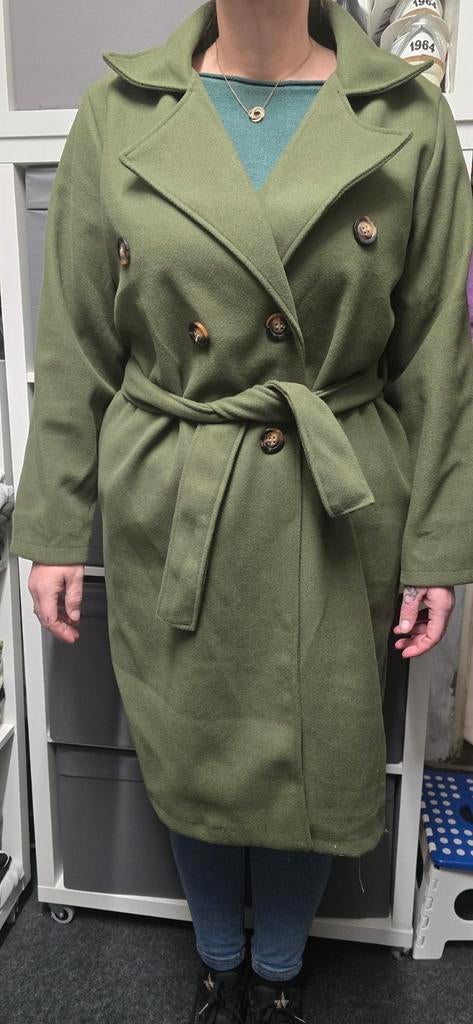 Nieuwe mantel jas, Kleding | Dames, Jassen | Winter, Ophalen of Verzenden, Nieuw, Maat 46/48 (XL) of groter