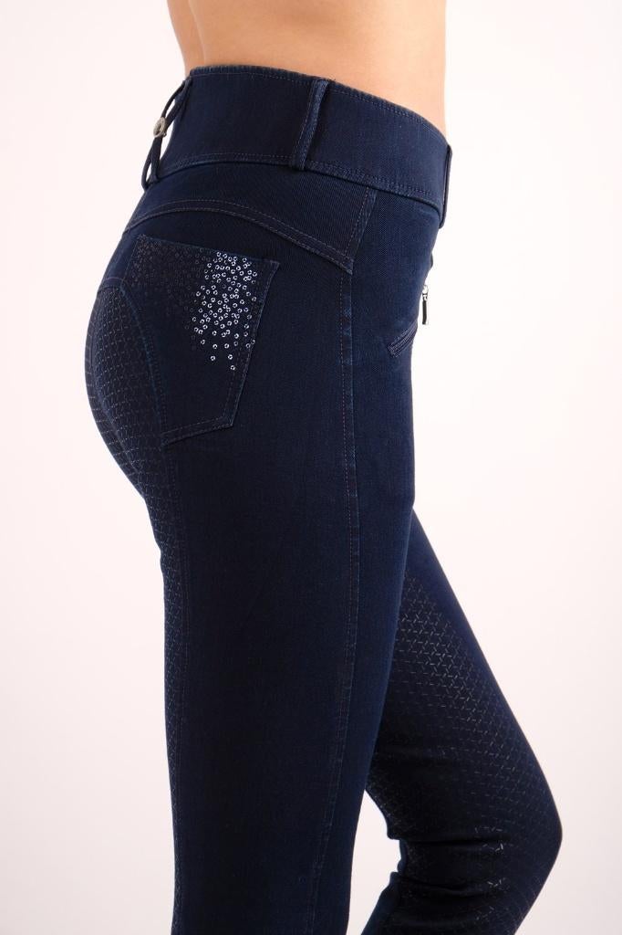 Montar Lydia Yati Highwaist Denim Jeans, 42, 44, Dressuur, Nieuw, Dames, Onderkleding