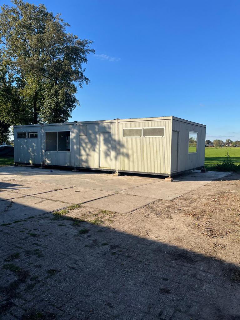 Woonunit, 4 unit 72m2, Doe-het-zelf en Verbouw, Bouwketen en Schaftketen, Ophalen, Gebruikt