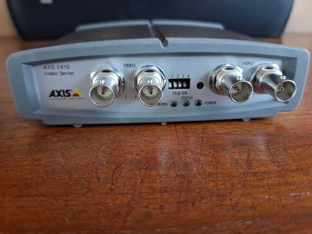 Axis Videoserver 241Q - Nieuwstaat, Ophalen of Verzenden, Nieuw