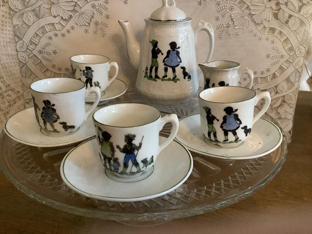 Incompleet kinderservies kinderen, Ophalen of Verzenden