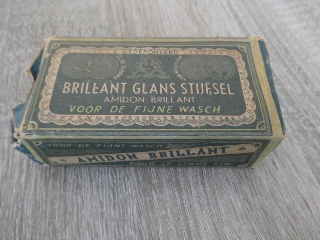 Doosje Brilleant glans stijfsel, Ophalen of Verzenden, Gebruikt, Verpakking