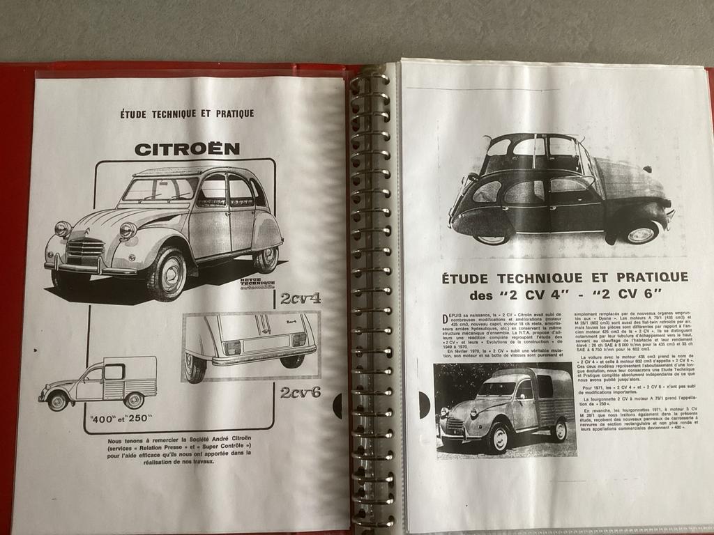 Reparatiehandboek Citroën 2CV4 en 6, Ophalen of Verzenden