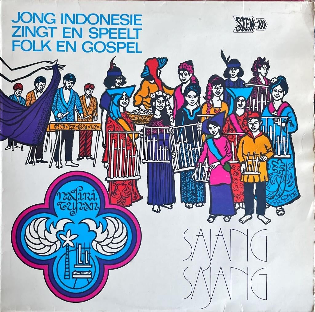 Jong Indonesie zingt en speelt folk en gospel - Vinyl, Cd's en Dvd's, Vinyl | Wereldmuziek, Ophalen of Verzenden, Gebruikt, 12 inch