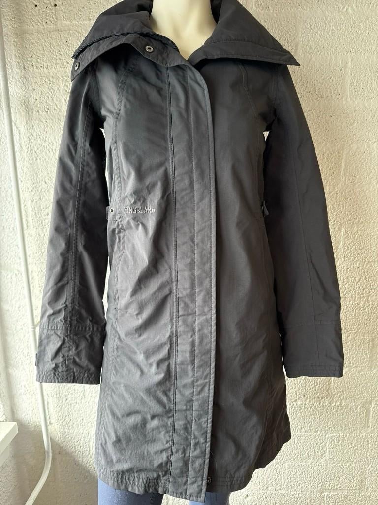 Kingsland jas grijs 32, Overige soorten, Ophalen of Verzenden, Zo goed als nieuw, Dames