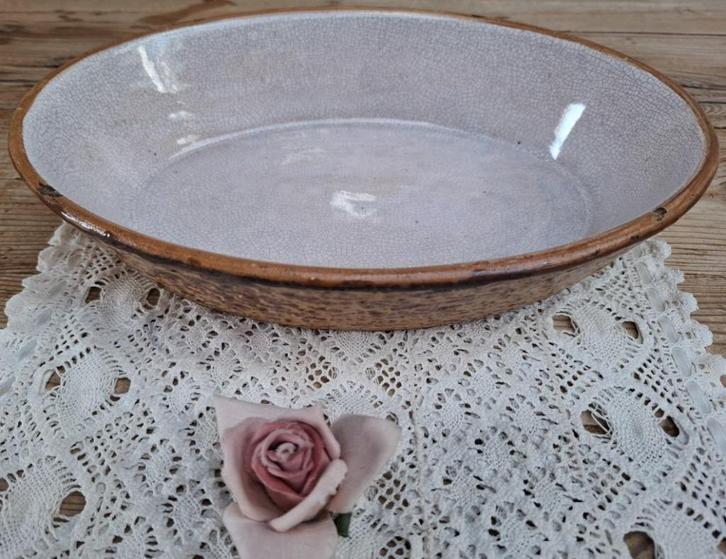 Belgische vintage ovenschaal, Tellurite, Ophalen of Verzenden