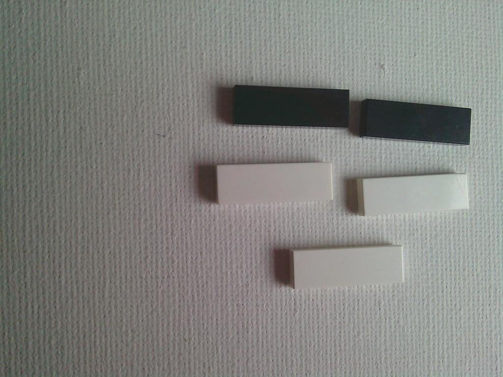 Lego: Tegels 1x3, Ophalen of Verzenden, Zo goed als nieuw, Lego