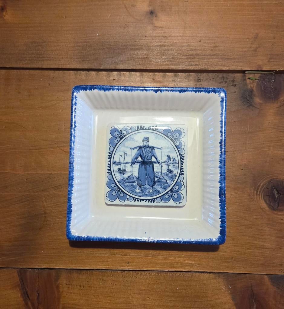 Delfts Blauw wandbordje, Ophalen of Verzenden