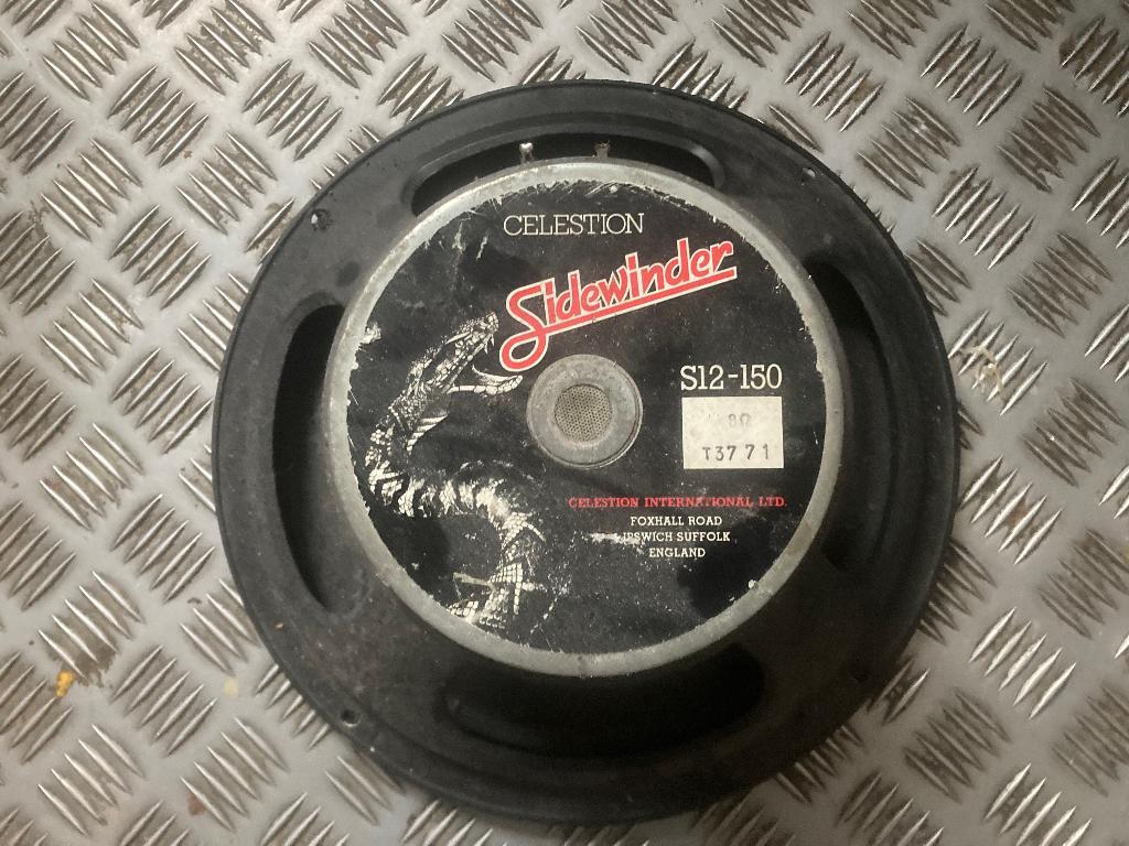 Celestion Sidewinder12” gitaarspeaker voor recone te koop, Overige merken, Overige typen, Ophalen of Verzenden, Niet werkend
