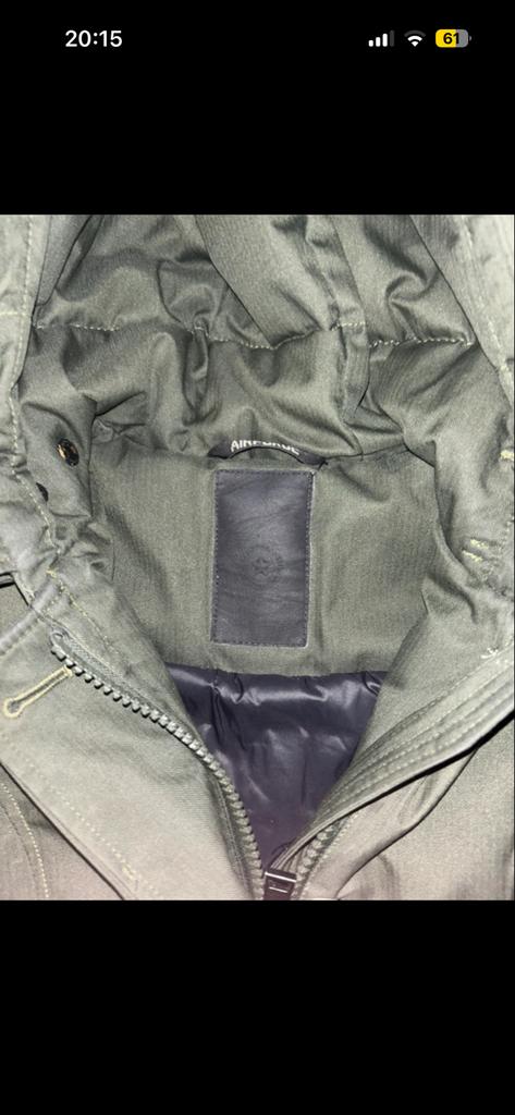 Airforce Jas Groen Dames Maat S, Kleding | Dames, Jassen | Zomer, Ophalen of Verzenden, Zo goed als nieuw, Maat 36 (S), Groen