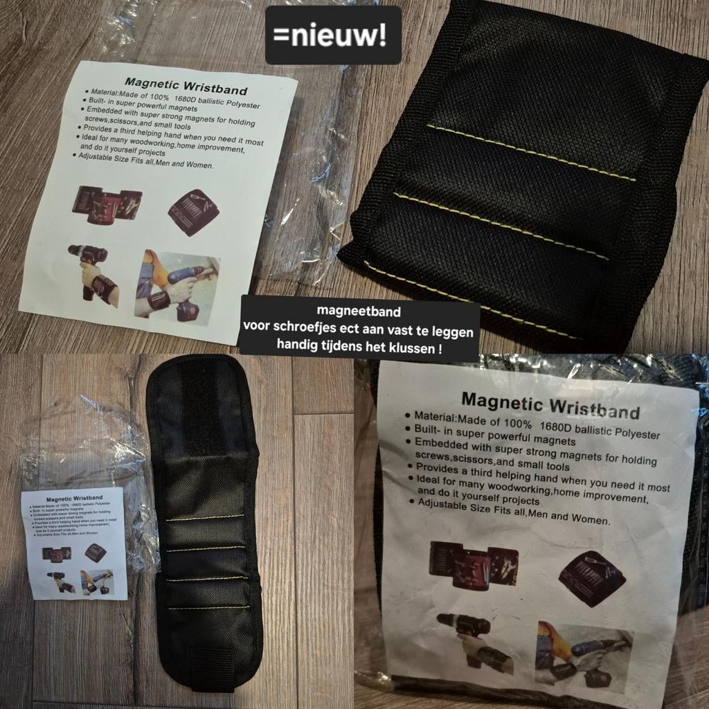 Magneet polsband metaal (schroeven ect plakken), Ophalen of Verzenden, Overige merken