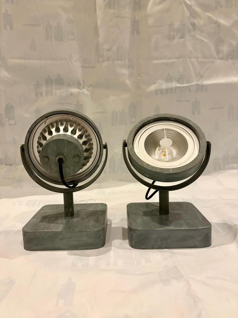 2 Zuiver Dice-LED Plafondspots - Industrieel & Draaibaar, Ophalen of Verzenden, Zo goed als nieuw, Metaal, Minder dan 100 cm