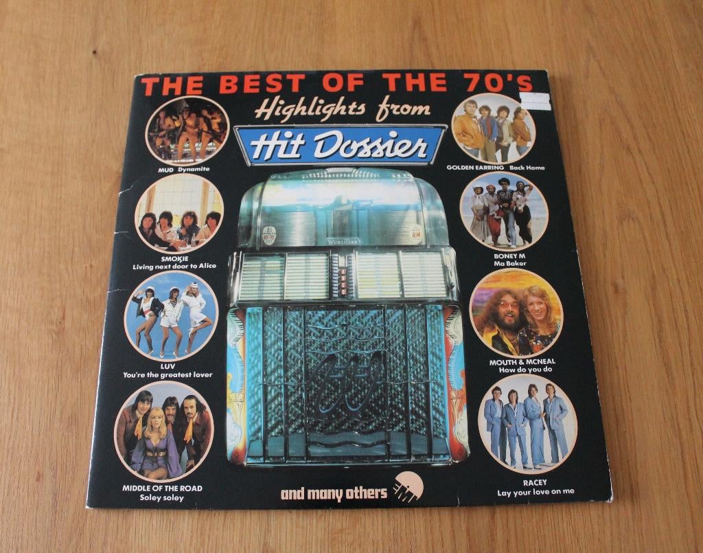 Dubbel LP " The Best of the 70's " ~ Vinyl, elpee, popmuziek, Cd's en Dvd's, Vinyl | Pop, Ophalen of Verzenden, Gebruikt, 12 inch