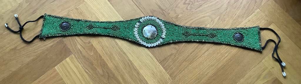 Nepal, kralen ceintuur., Ophalen of Verzenden