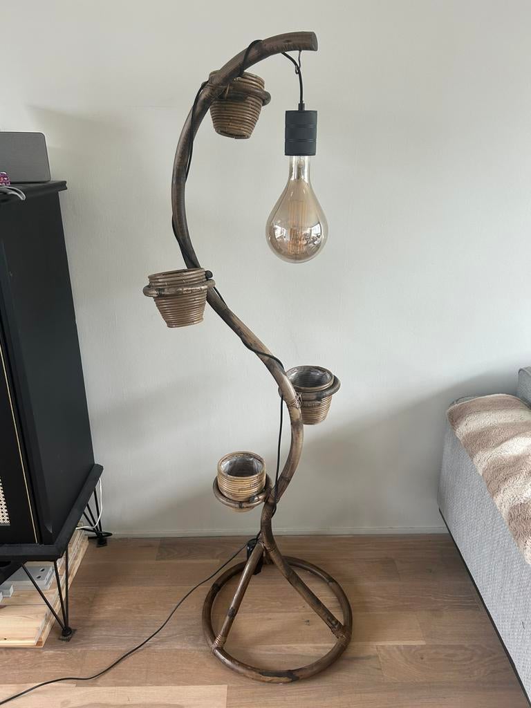 Vintage plantenstandaard manou jaren 60-70, Ophalen, Zo goed als nieuw