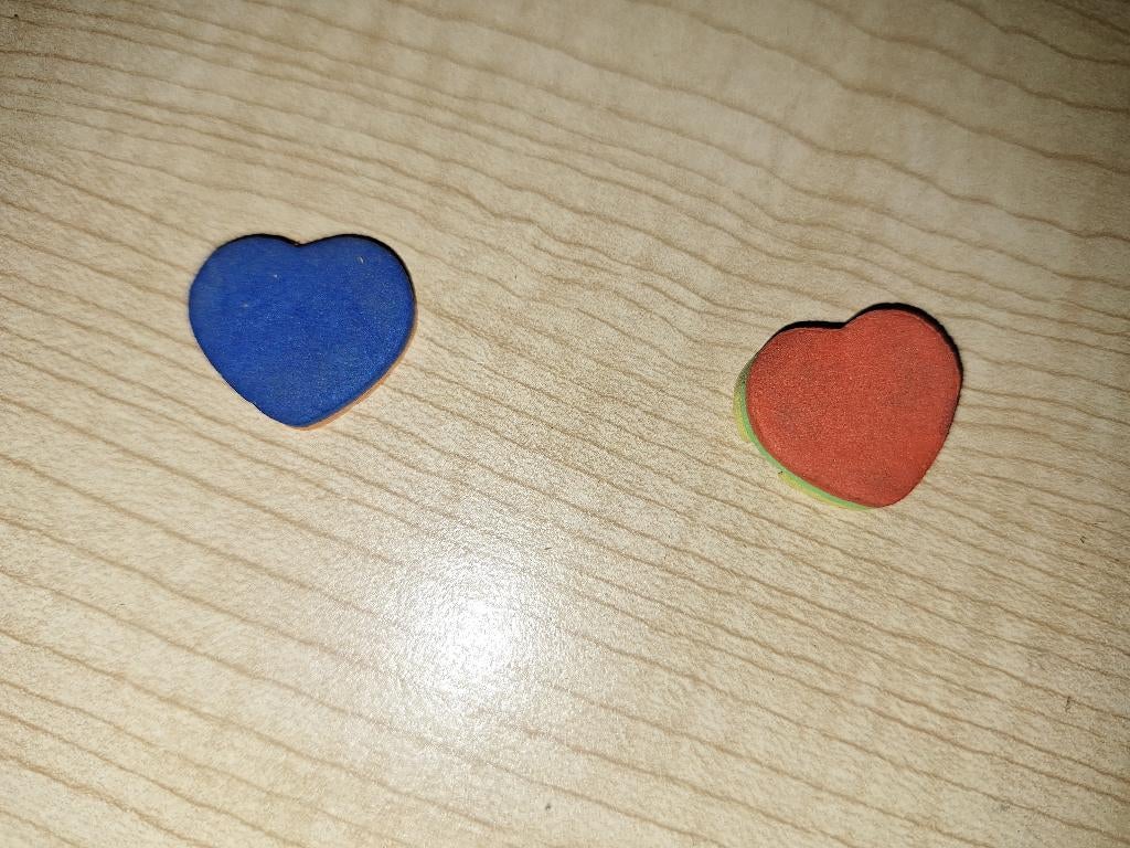 2 hartjes, Ophalen of Verzenden, Zo goed als nieuw, Meisje