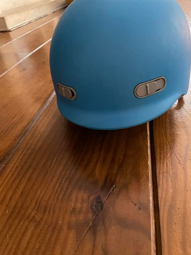 Lidl Skihelm Kindermaat M - Blauw, Fietsen en Brommers, Ophalen of Verzenden, Gebruikt, Medium