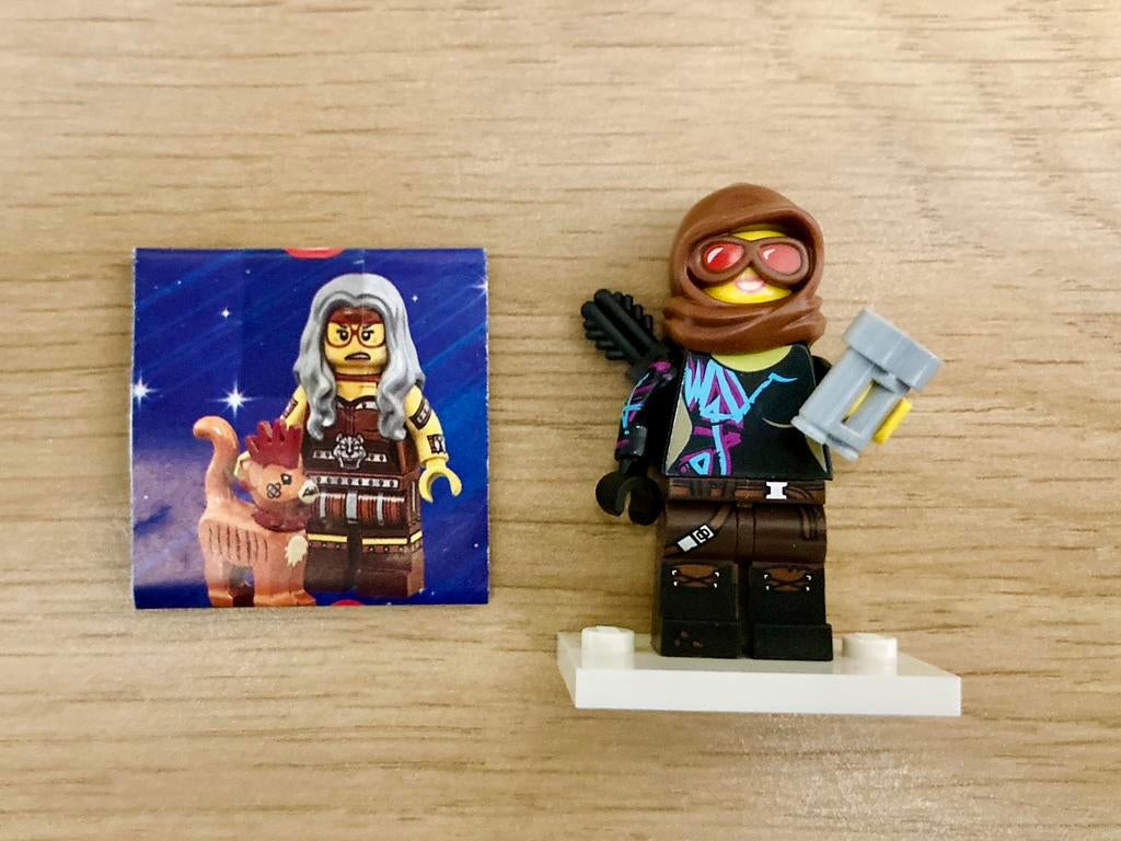 The LEGO Movie 2 CMF Battle Ready Lucy, Ophalen of Verzenden, Zo goed als nieuw