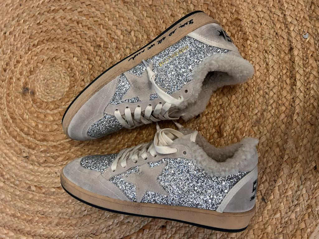 Paire de golden goose, Ophalen, Beige, Nieuw, Sneakers of Gympen
