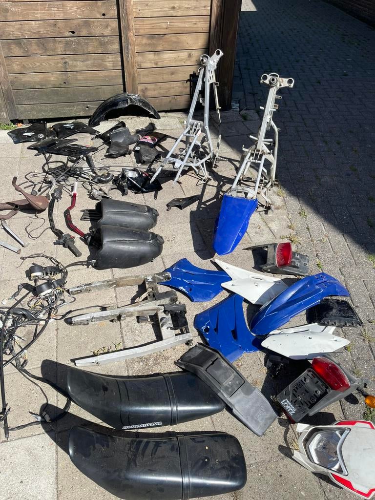 Partij onderdelen motohispania RYZ 50, Fietsen en Brommers, Ophalen of Verzenden