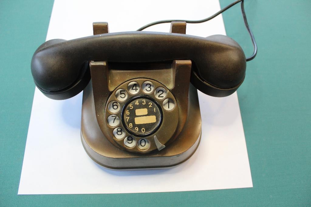 Koperen telefoon , telefoon, Ophalen of Verzenden, Koper