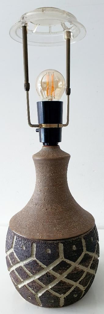 Denmark Vintage Chris Haslev Jeti Aardewerk Keramische Lamp, Huis en Inrichting, Verzenden, Zo goed als nieuw, Vintage Retro Landelijk Klassiek Industrieel Modern