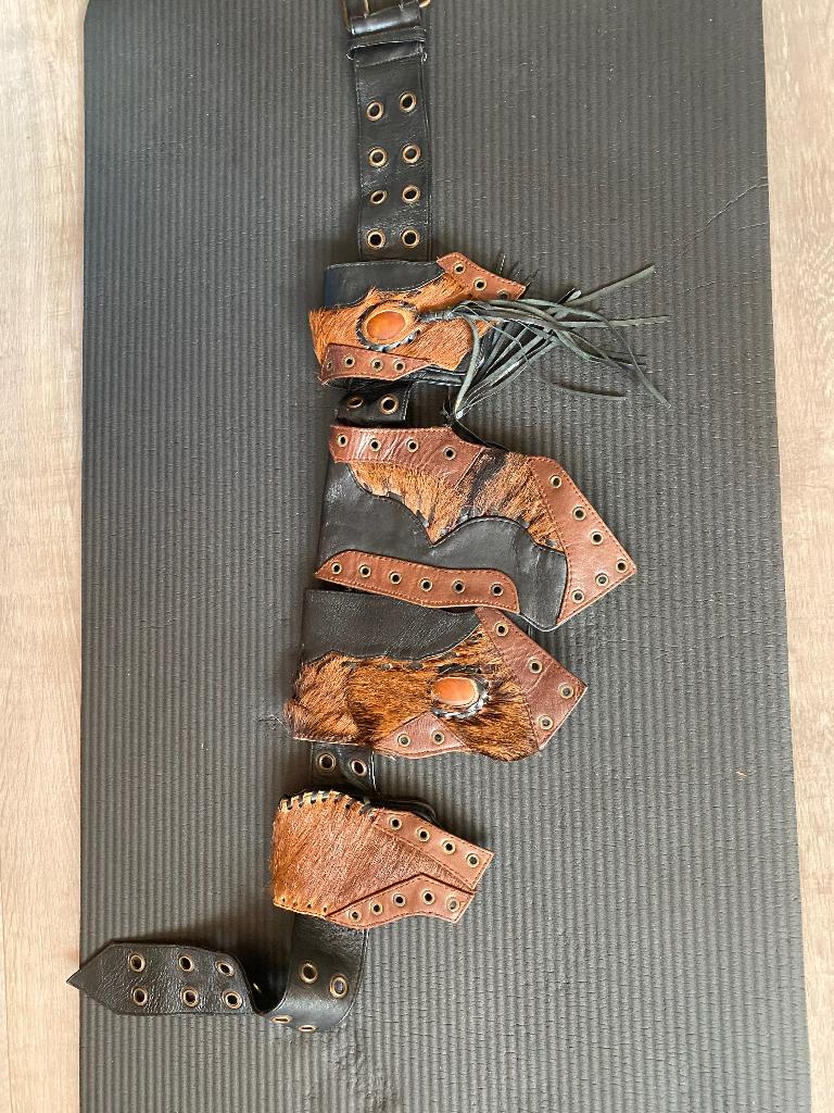 Leren jas en broek, Motoren, Kleding | Motorkleding, Jas | leer, Dames, Tweedehands, Ophalen of Verzenden