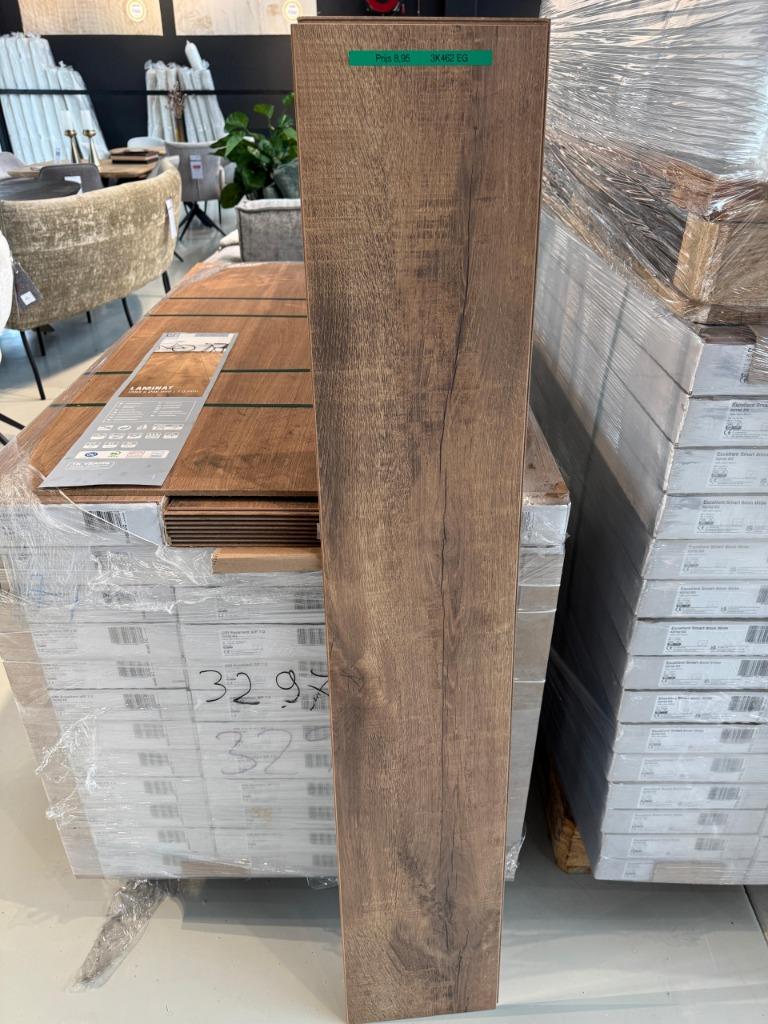 Direct ophalen | Pallet uitverkoop laminaat | Utrecht, Crème, 75 m² of meer, 4131 NH, Nieuw