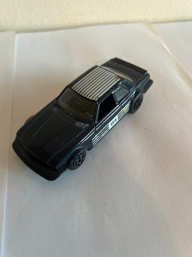 Zwarte Mercedes 450 SLC modelauto van Polistil, Ophalen of Verzenden, Gebruikt, Auto, Overige merken