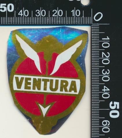 Sticker: Ventura (2), Ophalen of Verzenden, Zo goed als nieuw, Bedrijf of Vereniging