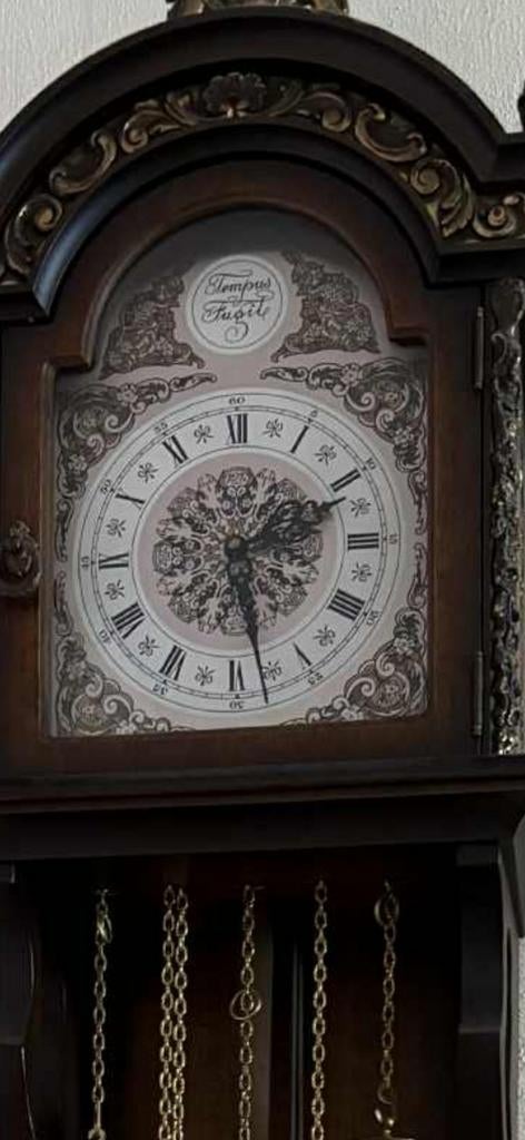 Tempus Fugit Wandklok, Ophalen of Verzenden