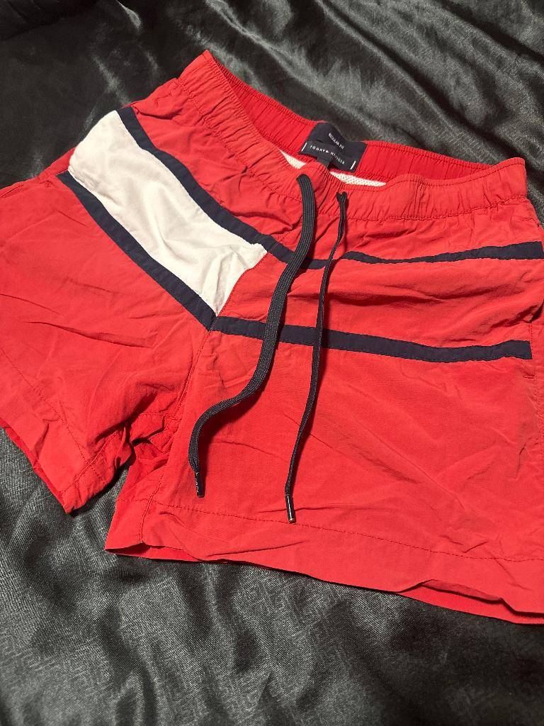 Zwemshort, Kleding | Heren, Badmode en Zwemkleding, Tommy Hilfiger, Ophalen of Verzenden, Zwemshort, Rood