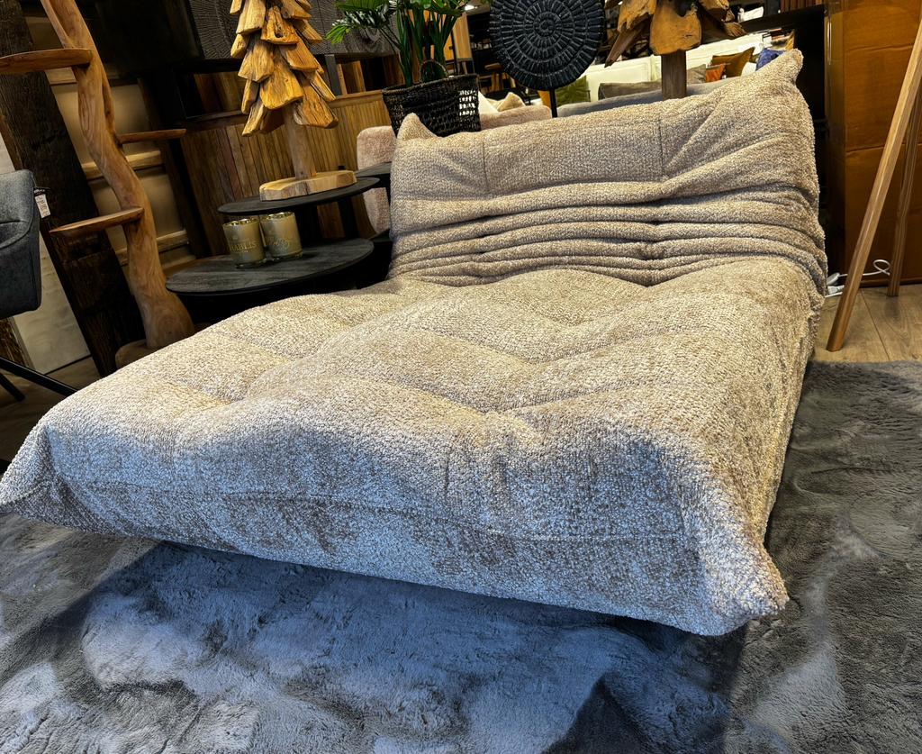 Lounge bank Balance 241cm in heerlijke zachte stof, Ophalen of Verzenden, Stof